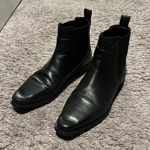 Zara Black Ankle Boots